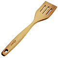 Oster Acacia Wood Slotted Turner Cooking Utensil, 14", Light Brown