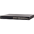 Cisco SX550X-24 24-Port 10GBase-T Stackable Managed Switch - 24 Ports - Manageable - 2 Layer Supported - SX550X24K9NA 1 thumbnail image