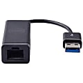 Dell Gigabit Ethernet Card - USB 3.0 - 1 Port(s) - 1 - Twisted Pair - 10/100/1000Base-T - Desktop 1 thumbnail image