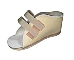 Medline Hook-And-Loop Vinyl Post-Op Shoe, Men's, Large, Beige 1 thumbnail image