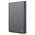 Seagate Basic Portable External Hard Drive, 2TB, USB 3.0, Gray, STJL2000400