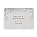 Custom Wedding & Event Reception Cards, 4-7/8" x 3-1/2", Wooden Sparkle, Box Of 25 Cards 1 thumbnail image