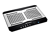 Thermaltake Massive TM - Notebook fan - with 2-port USB hub - 120 mm - black 1 thumbnail image