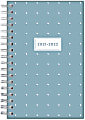 Blue Sky™ Weekly/Monthly Planner, 3-5/8" x 6-1/8", Shadow Dots, July 2021 To June 2022, 127065