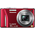 Panasonic Lumix DMC-ZS10 14.1 Megapixel Compact Camera - Red 1 thumbnail image