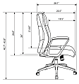 Delagio executive deals chair taupe