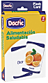Dactic Healthy Food Flash Cards, 6-3/4" x 13/16", Set Of 56 Flash Cards 1 thumbnail image