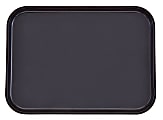 Cambro Rectangular Camtread Trays, 10" x 14", Black, Set Of 24 Trays 1 thumbnail image