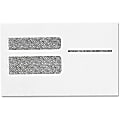 TOPS W-2 Form Laser Envelopes - Double Window - 9" Width x 5 5/8" Length - 24 lb - Wove - 50 / Pack - White