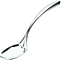 Hoffman Browne Serving Spoons, 13", Mirror Finish Silver, Pack Of 48 Spoons