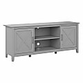 Bush® Furniture Key West TV Stand for 70" TV, 24-2/5"H x 60-1/4"W x 15-5/7"D, Cape Cod Gray, Standard Delivery 1 thumbnail image