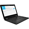 Lenovo ThinkPad Yoga 11e 6th Gen 20SES01Q00 11.6" Touchscreen 2 in 1 Notebook - HD - 1366 x 768 - Intel Core M 8th Gen m3-8100Y Dual-core 1.10 GHz - 4 GB RAM - 128 GB SSD - Black - Windows 10 Pro - Intel UHD Graphics 615 1 thumbnail image