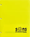 SONS System Pocket Folders, 9-1/2" x 12-1/2", Yellow 1 thumbnail image