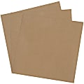 Partners Brand Chipboard Pads, 18" x 18", Kraft, Case Of 250