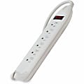 Belkin® 6-Outlet Sliding Cover Power Strip, 12' Cord, Beige, BLKF9D16012