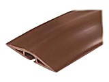 C2G 15ft Wiremold Corduct Overfloor Cord Protector - Brown - Cable protector - 15 ft - brown