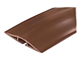 C2G 15ft Wiremold Corduct Overfloor Cord Protector - Brown - Cable protector - 15 ft - brown 1 thumbnail image