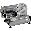 Chard 8.6" Heavy Duty Electric Slicer - 8.60" Blade - 150 W - Stainless Steel