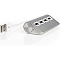 Sabrent 4 Port Aluminum USB Hub for Mac - USB - External - 4 USB Port(s) - 4 USB 2.0 Port(s) 1 thumbnail image