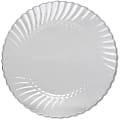 Classicware WNA Comet Heavyweight Plastic Clear Plates - 10.25" Diameter Plate - Plastic - Disposable - Clear - 12 Piece(s) / Pack
