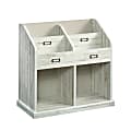 Sauder® Barrister Lane 4-Shelf Storage Organizer Bookcase, White Plank 1 thumbnail image