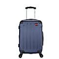 DUKAP Intely ABS Rolling Smart Carry-On, 23”H x 14-1/2”W x 9”D, Blue 1 thumbnail image