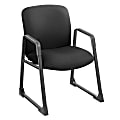 Safco® Uber Fabric Guest Chair, Black 1 thumbnail image