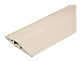 C2G 15ft Wiremold Corduct Overfloor Cord Protector - Ivory - Cable protector - 15 ft - ivory 1 thumbnail image