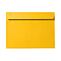LUX Booklet 6" x 9" Envelopes, Gummed Seal, Sunflower Yellow, Pack Of 1,000