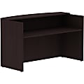 Lorell® 72"W Reception Computer Desk, Espresso 1 thumbnail image