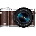 Samsung NX300 20.3 Megapixel Mirrorless Camera with Lens - 18 mm - 55 mm - Brown
