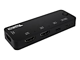 Plugable HDMI-SC3 - Video/audio switch - 2 x HDMI + 1 x USB-C - desktop 1 thumbnail image