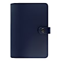 Filofax® Original Leather Personal Organizer With 2-Page Planner, 6 3/4" x 3 3/4", Retro Navy 1 thumbnail image