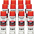 Rust-Oleum Industrial Choice Precision Line Marking Paint - 17 fl oz - 12 / Carton - Alert Orange 1 thumbnail image