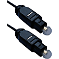 QVS Toslink Digital/SPDIF Optical UltraThin Audio Cable, 15'