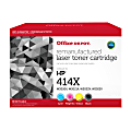 Office Depot® Brand Remanufactured High-Yield Black, Cyan, Magenta, Yellow Toner Cartridge Replacement  - OD414XBCMYR 1 thumbnail image