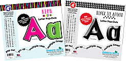 Barker Creek Letter Pop-Outs, 4", Neon Lights, Set Of 510 Pop-Outs 1 thumbnail image