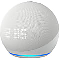Amazon Echo Dot (5th Generation) Bluetooth Smart Speaker - Alexa Supported - Glacier White - Wireless LAN 1 thumbnail image