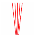 Goldmax Slim Plastic Sip 'n Stir Sticks, 5 1/4", Red, Pack Of 10,000 1 thumbnail image