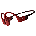 Shokz® OpenRun Bone-Conduction Open-Ear Sport Headphones With Microphones, Red 1 thumbnail image