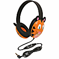 Califone® Kids Stereo PC Headphones, Tiger Design