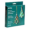 Brea Reese® Layered Wood Ornament Kit, Green 1 thumbnail image