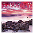 Graphique Inspirational Monthly Wall Calendar, 12" x 12", Serenity, January To December 2021