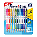 Paper Mate® Clearpoint® Mechanical Pencils, 0.7 mm, Assorted Barrel Colors, Pack Of 10 Pencils