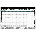 AT-A-GLANCE® Fashion Monthly Desk Pad Calendar, 17 3/4" x 10 7/8", 30% Recycled, Madrid, January to December 2017