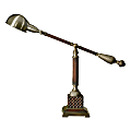Uttermost Dalton Desk Lamp, Woodtone/Aged Bronze 1 thumbnail image
