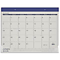 2024 AT-A-GLANCE® Fashion Color Monthly Desk Pad Calendar, 21-3/4" x 17", January To December 2024, SK2517