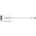 IOGEAR USB Type-C to DVI Adapter - First End: 1 x 24-pin USB 3.1 Type C - Male - Second End: 1 x 24-pin DVI-I (Dual-Link) Digital Video - Female - 5.4 Gbit/s - Supports up to 2560 x 1600