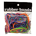 Office Depot Fashion Rubber Bands, Assorted Colors