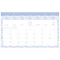 Leah Bisch™ for Mead Cambridge® Academic 2026-2027 Monthly Desk Pad Calendar, Bow Trellis, Compact, 17 3/4" x 11" 1 thumbnail image